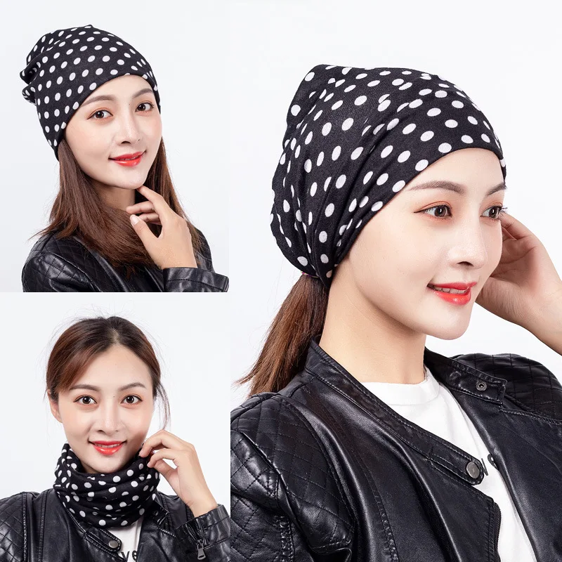 Женские Ретро головные уборы с буквенным принтом тонкая шапка Baotou унисекс шарф