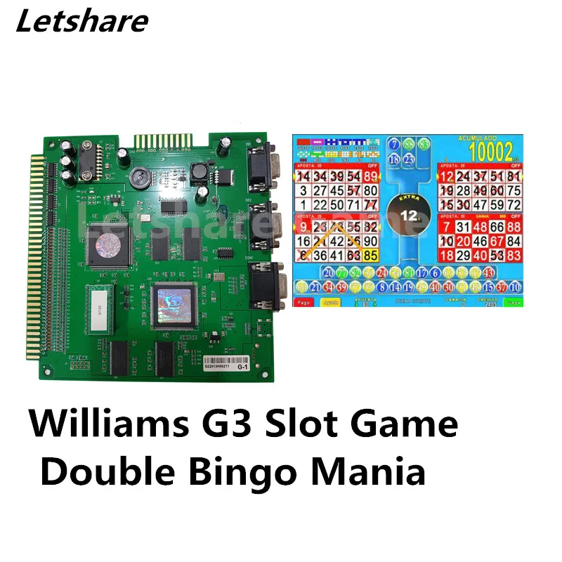 

Williams G3 Double Bingo Mania Vertical Touch Screen Casino Slot Machine Gambling Arcade Board Game