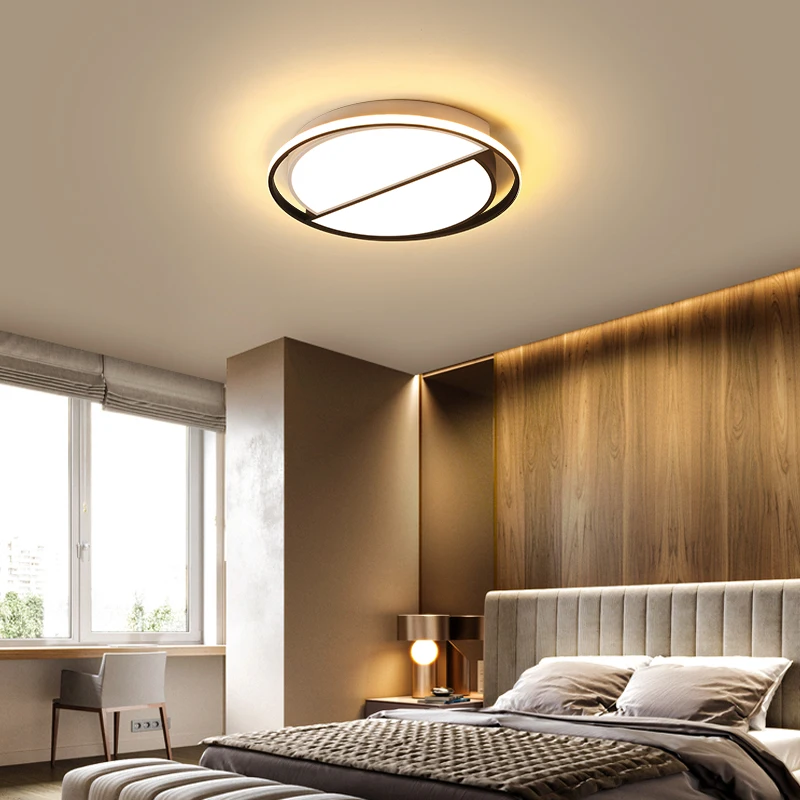 Современный круглый железный светильник для гостиной люстра светодиодный