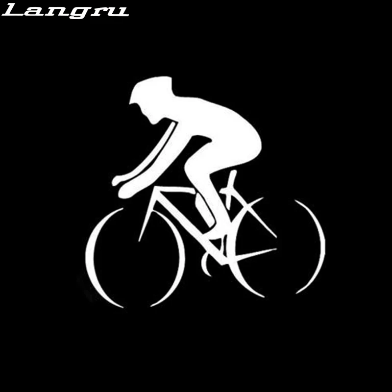 Langru жизнь похожа на езду велосипеде автомобиль наклейка виниловая для грузовика