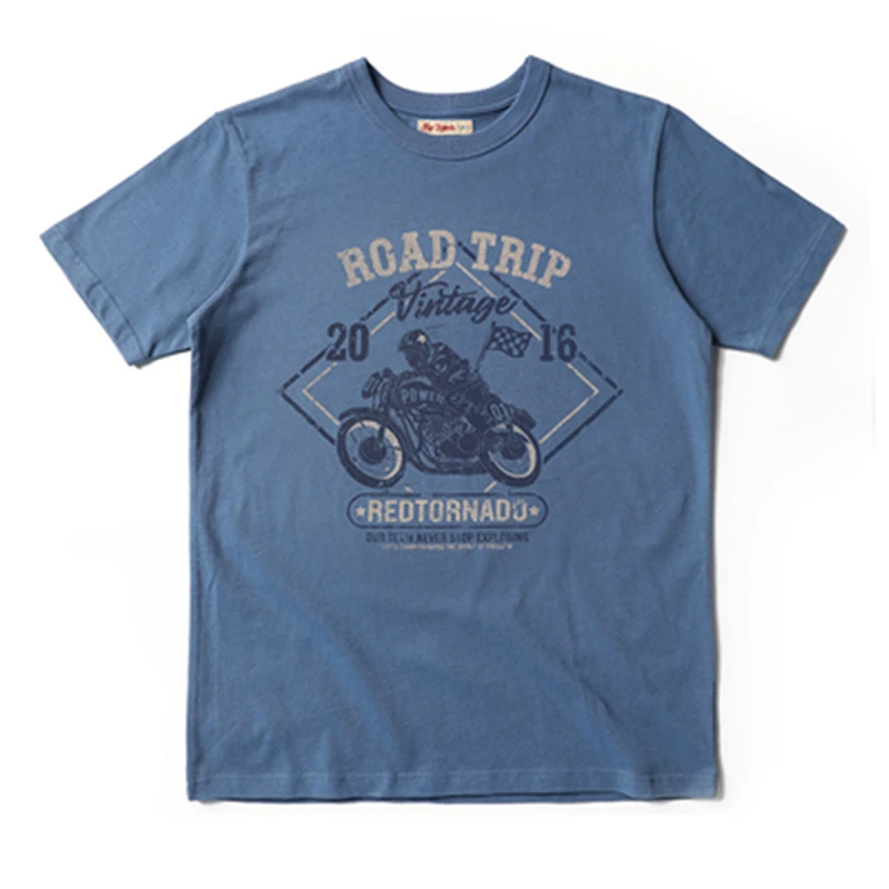 

Man 260gsm Heavy Casual Tee Cotton T Shirt 13 Colours Aircraft Motorcycle Eagle Pattern Short Sleeve Designer High Quality Top