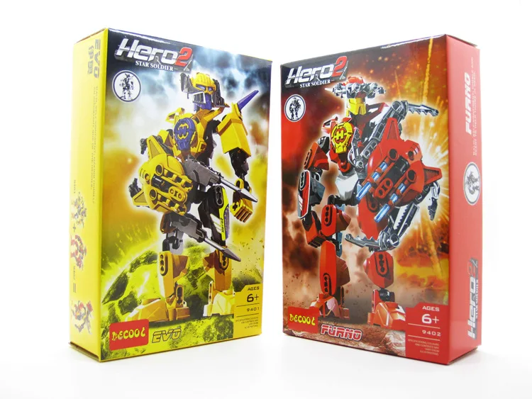 6 шт героями фильмов цифры воин Солдат модель комплект конструкторных блоков