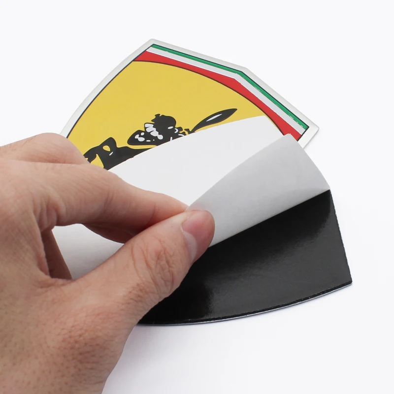 3D осел автомобильные наклейки логотипы алюминиевый значок на багажник эмблема