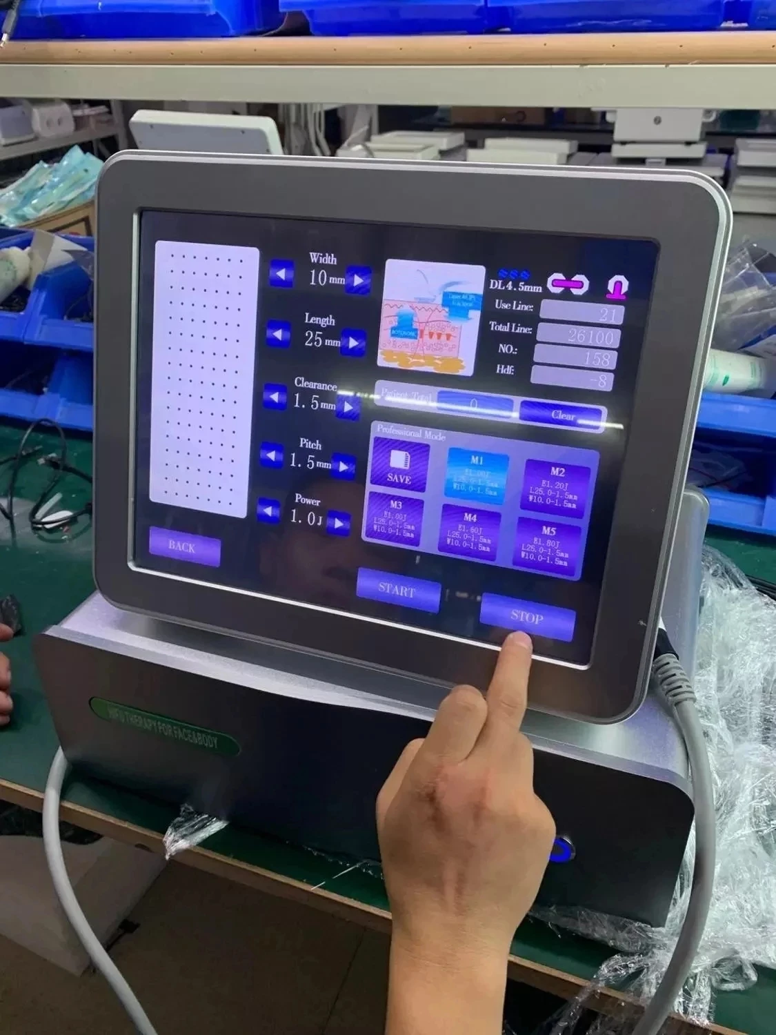 Anti-aging skin tightening wrinkle removal machine body shaping sliming beauty device