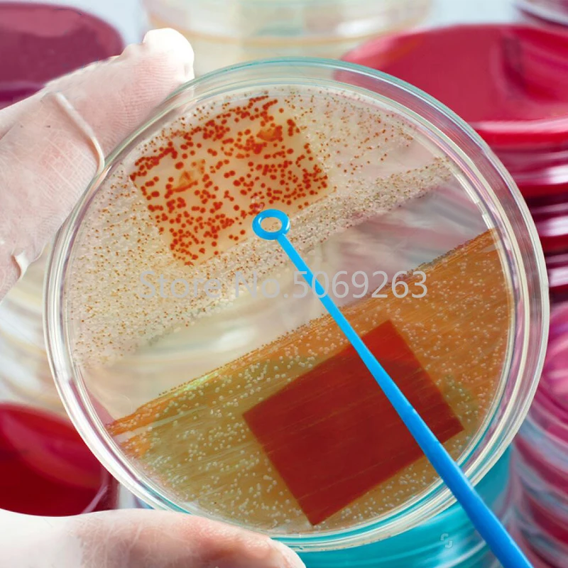 100 шт./упак. Lab 60 мм Одноразовая Пластиковая Чашка Петри лабораторное оборудование