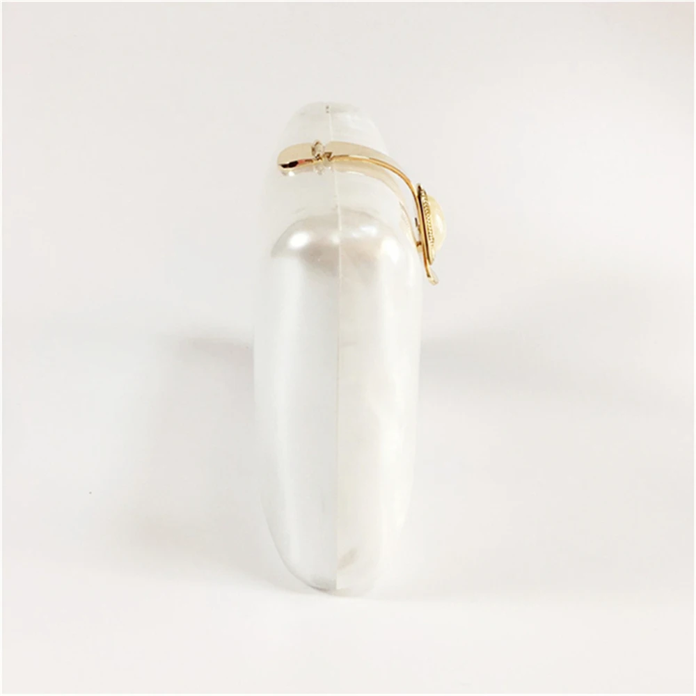 Новые брендовые дизайнерские акриловые вечерние сумки с жемчугом роскошные