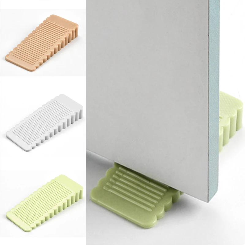 Безопасные силиконовые ограничители дверей блочный Клин дверные домашние