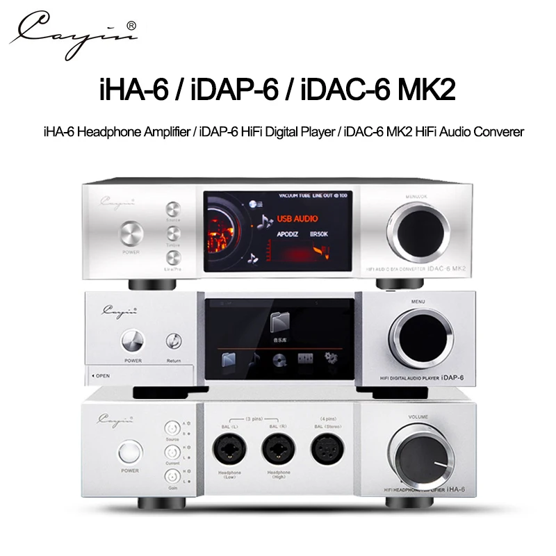 Декодер звука Cayin iHA6 iDAP6 iDAC6 MKii полный сбалансированный Настольный усилитель для