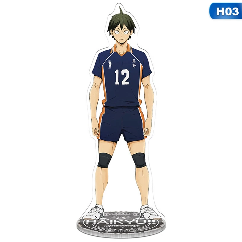 Аниме Haikyuu! Акриловая настольная подставка модель Настольная пластина
