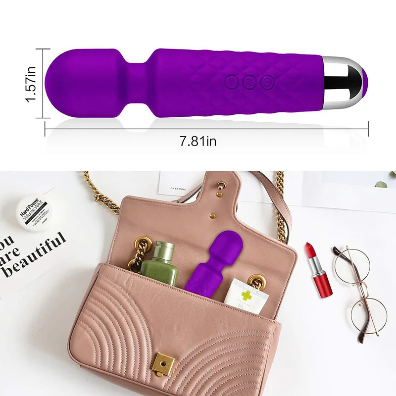 Секс игрушки вибраторы для Для женщин Беспроводной USB мощный Волшебная палочка