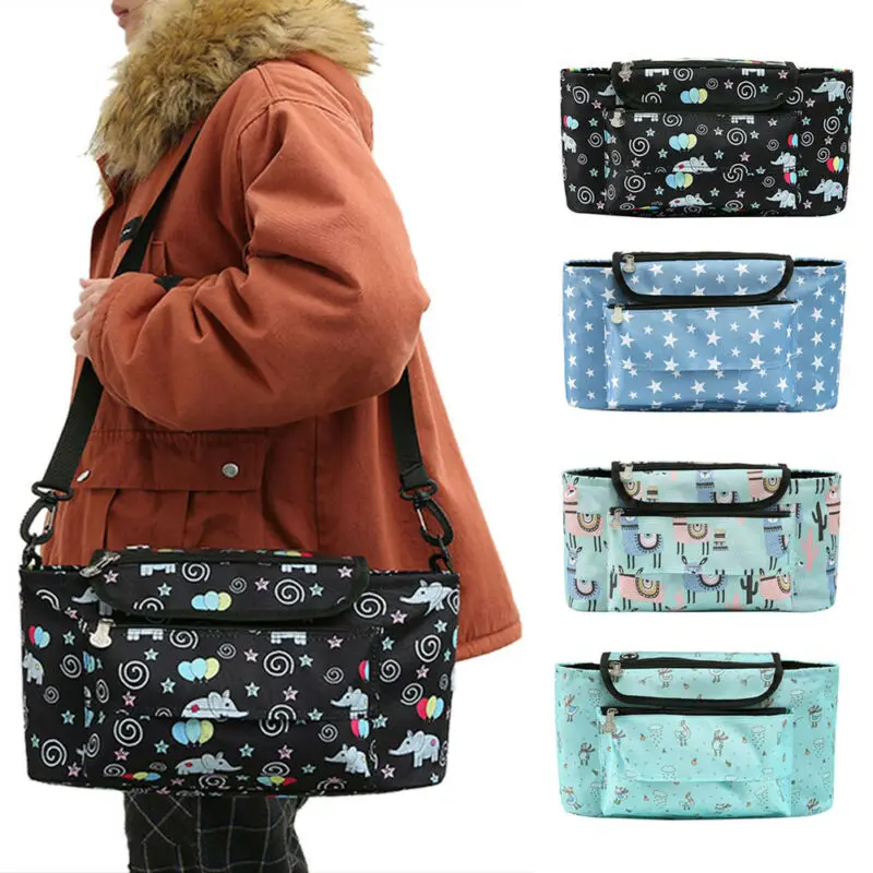 Органайзер для детской коляски консоль поднос подстаканник подвесная сумка