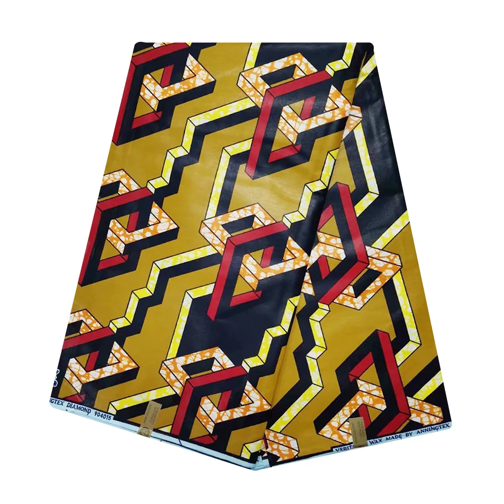 Ankara Java Wax Print Fabric Cotton Pagne African Materials for Sewing 6 Yards Ghana Nigerian Tissue | Аксессуары для одежды