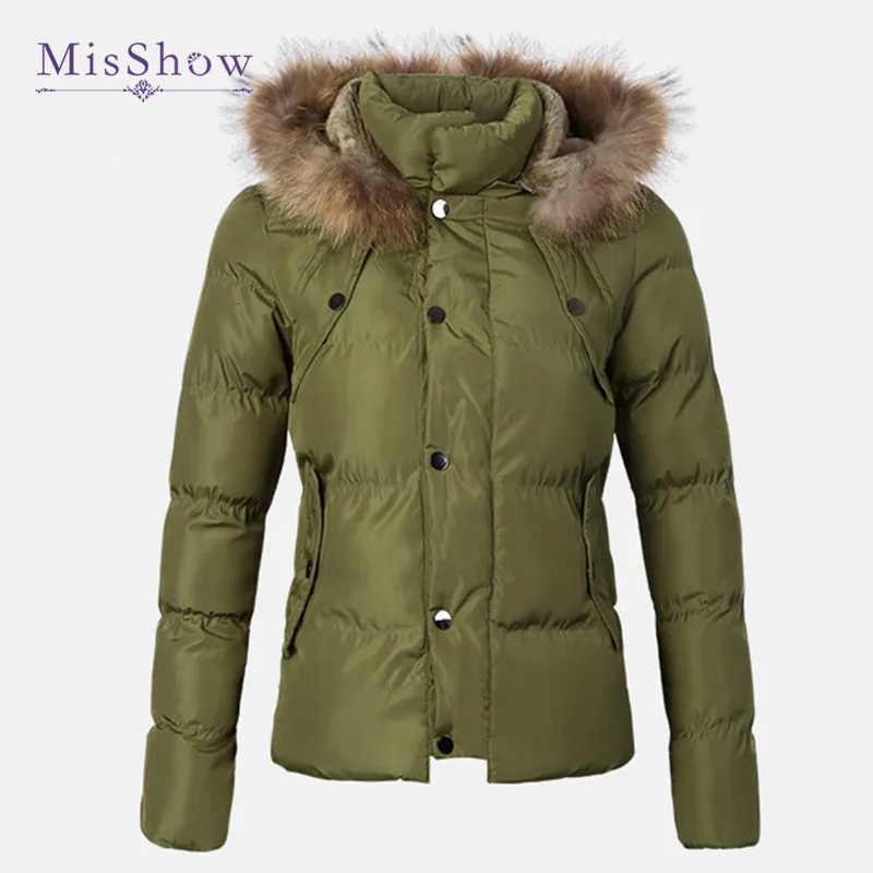 Mishmi's новые синие морепродукты зимняя имитация кожи Кепка пальто женская парка