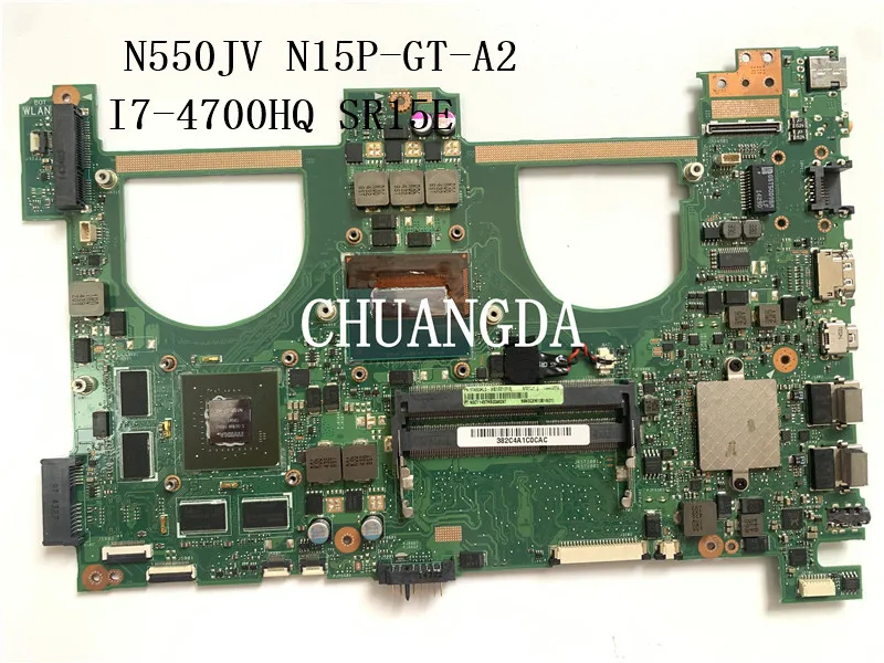 

I7-4700HQ GT850M For Asus N550J N550JV Q550J Laptop Motherboard N550JK G550JK Mainboard