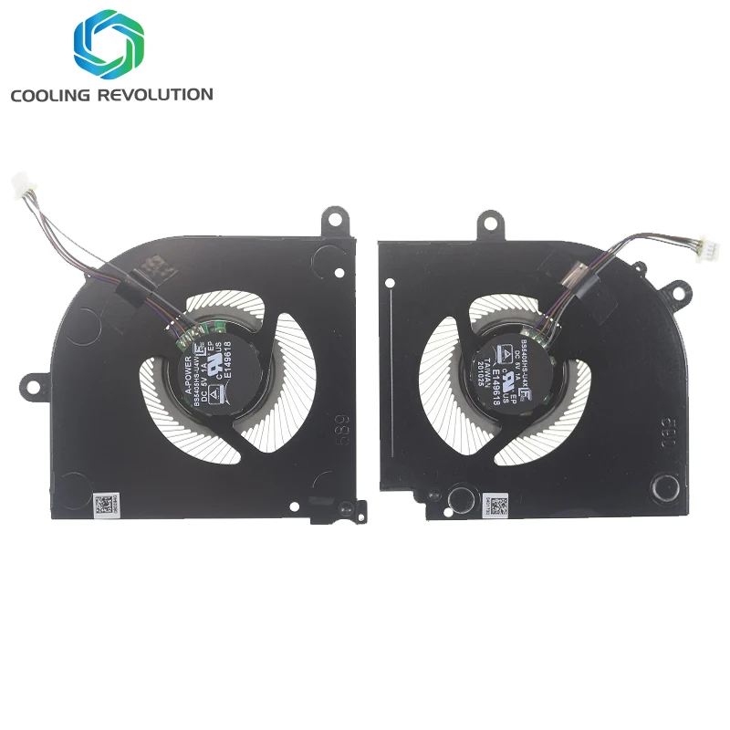 

Laptop CPU GPU Cooling Fan BS5405HS-U4W BS5405HS-U4X DC5V 1A 4Pin for MSI Stealth 15M A11UEK A11SDK A11SEK
