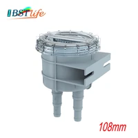108mm boat marine intake raw sea water strainer filter rafting boating accessories fits hose size 125834 protect engine