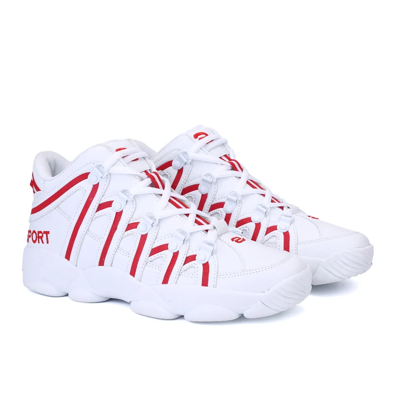 A09 white red Mr. nut/Профессиональная обувь для волейбола, высокое качество, Нескользящие кроссовки для тренировок, дышащая, сетчатая обувь, размер 36-45 - Цвет: A09 white red