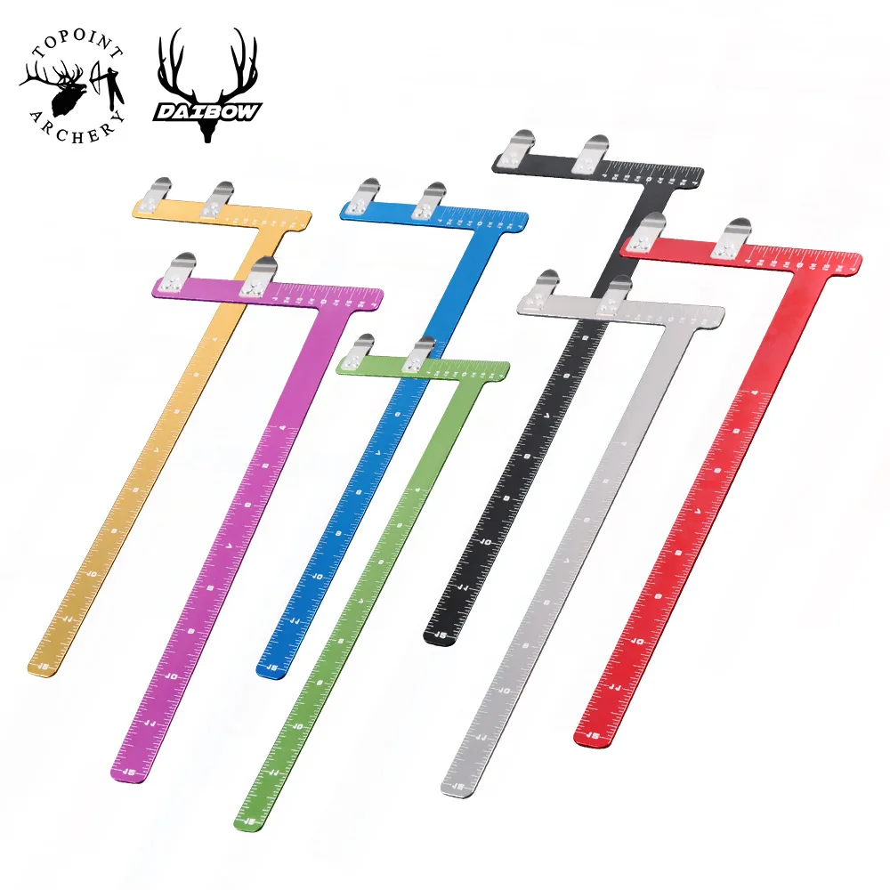 

Topoint Archery TR134 1 * охотничий Рекурсивный лук T квадратная линейка стальной блочный лук Спортивная искусственная стрелка для охоты T линейка
