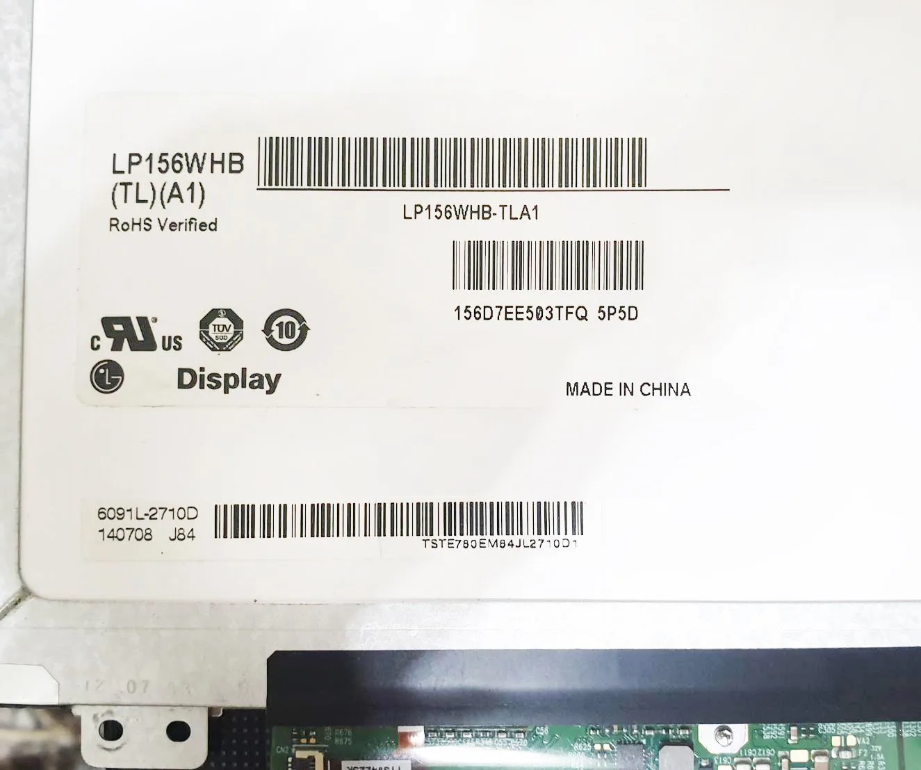 Светодиодный ЖК-экран для ноутбука Asus X555l X555lb X555lf X555li X555ln X555lj X943 X550l 40pin LP156WHB TLA1