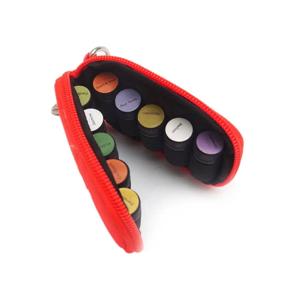 

10 бутылок, сумка для хранения эфирного масла, переносной портативный дорожный держатель, чехол, сумка 2 мл, органайзер, сумка на молнии