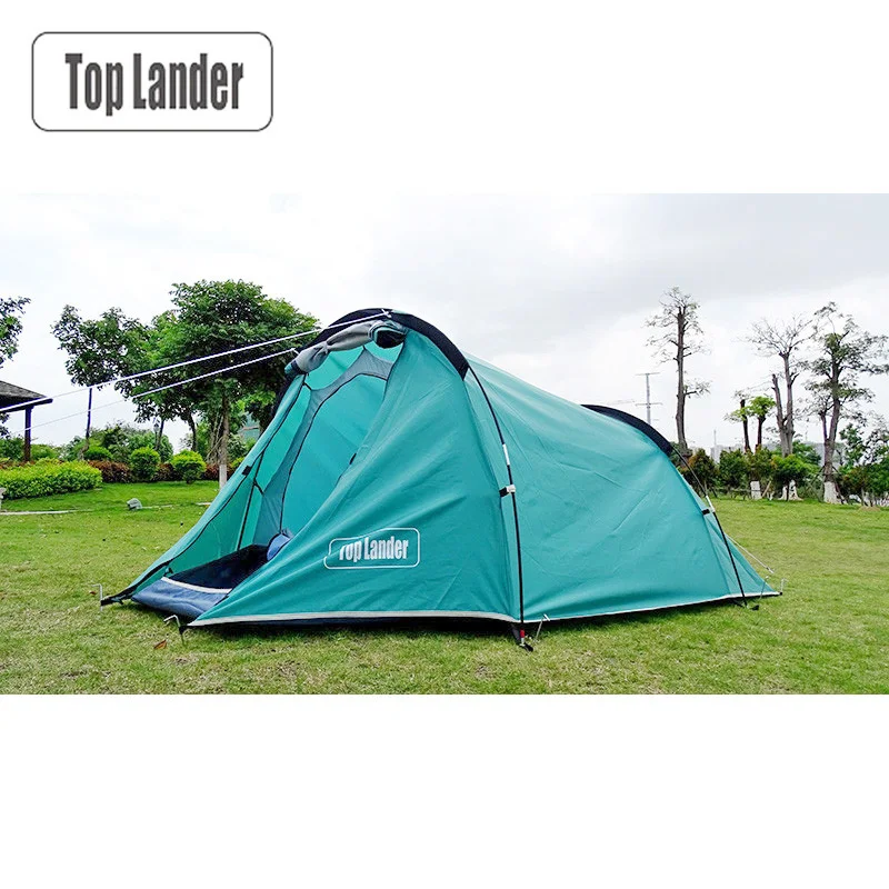 Outdoor Tunnel Tent 1 2 Person 4 Season Backpacking Tourist Travel Tent Waterproof Partytent Beach Tents Hiking Camping Tent