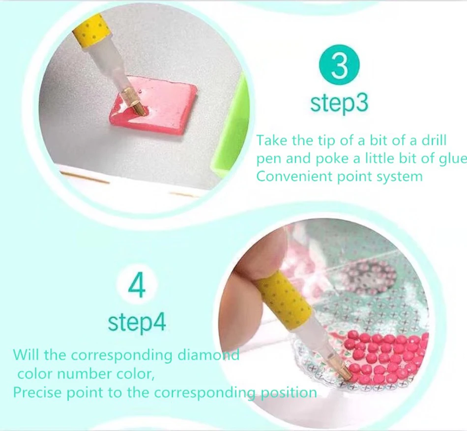 Новый DIY Полный алмаз картина дрель кошелек мультфильм животное шаблон брелок