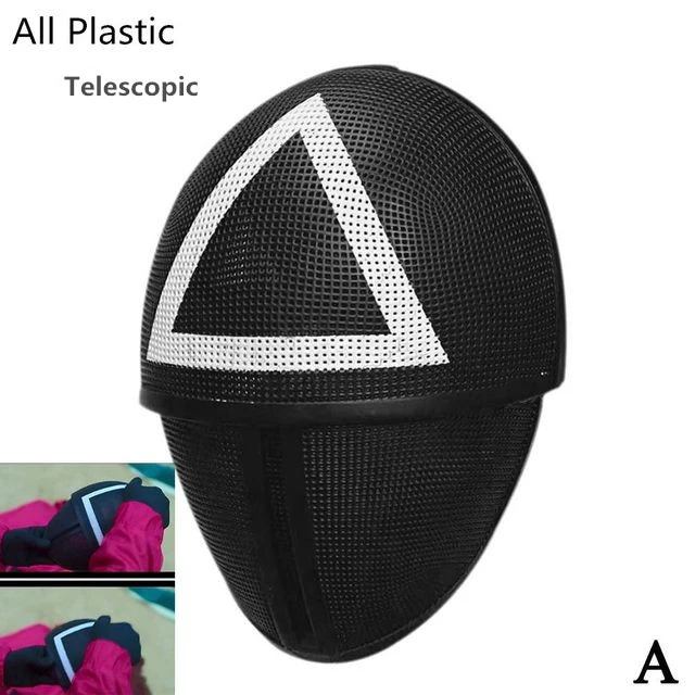 

Взрослая игра-кальмар, круглая, шесть полных искусств, аксессуары для маскарада, Рождественская маска, быстрая доставка