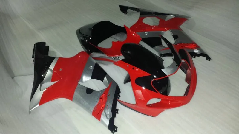 Комплект обтекателей для мотоцикла GSXR1000 00 01 02 GSXR 1000 K2 2000 2001 2002 ABS Красный