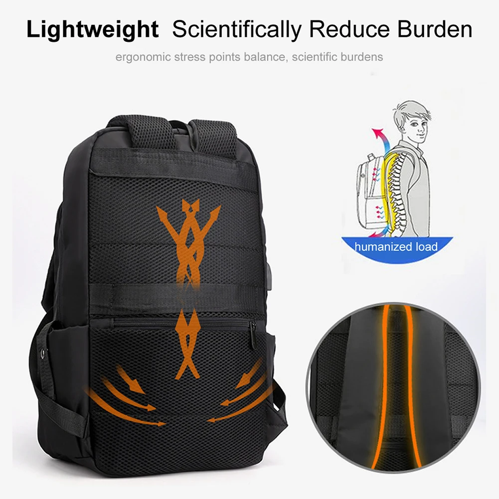 Рюкзак для ноутбука 15 6 дюйма нейлоновый с разъемом наушников | Багаж и сумки