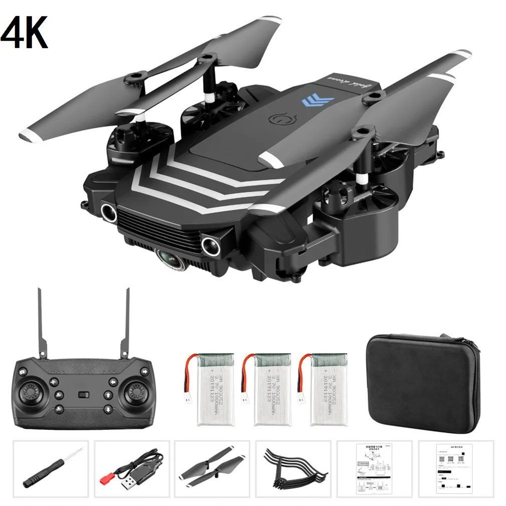 Новинка 2021 Радиоуправляемый Дрон LS11PRO Wi Fi FPV с камерой 4K HD режим удержания высоты