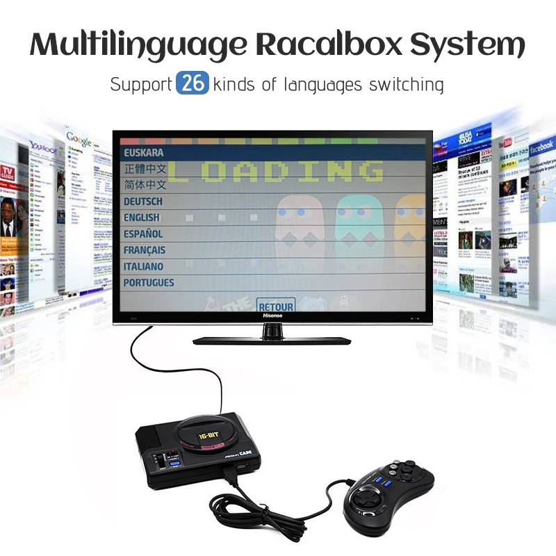 Raspberry Pi Ретро игровая консоль Retroflag MEGAPi чехол для PS1/ N64/ GB/ GBA/ NES/SNES HD TV выход