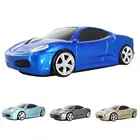 Горячая Распродажа 2,4 ГГц 1600 dpi USB 2,0 Мужская Беспроводная оптическая игровая мышь в форме спортивного автомобиля подарок