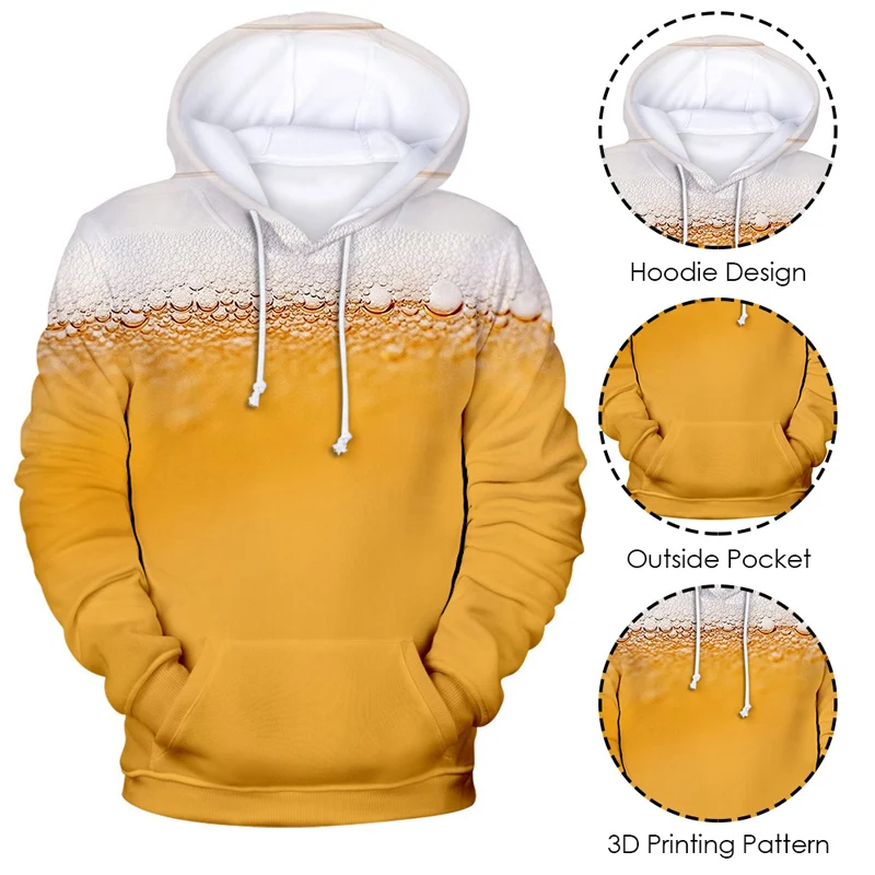 CYSINCOS мужская толстовка с реалистичным 3D графическим капюшоном карманом джемпер