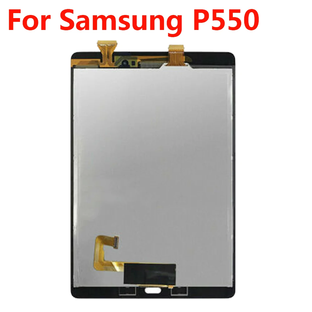 ЖК дисплей 9 7 дюйма для Samsung Galaxy Tab A Φ P555 P550 с сенсорным экраном и дигитайзером