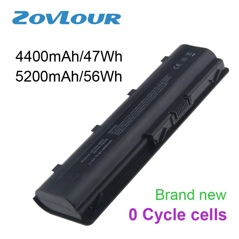 Zovlour батарея для ноутбука hp Pavilion DM4 DM4T DV3 Dv7-2100 G4 G6 G7 G62 G62T G72 MU06 HSTNN-UBOW Presario CQ42 CQ56 CQ62