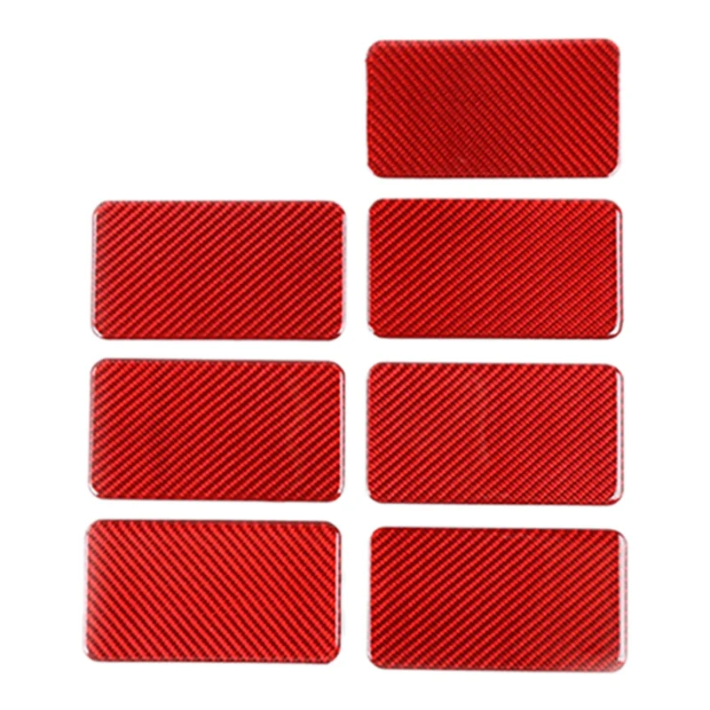 Внутренние молдинги из углеродного волокна задний ряд автомобиля обе стороны