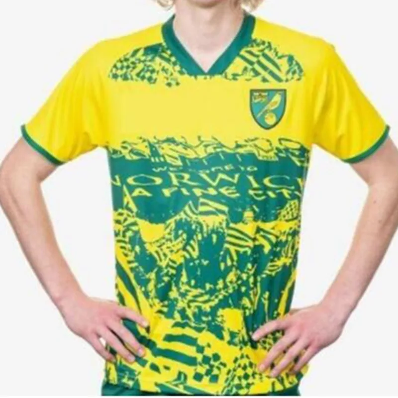 

2122 norwich pukki city football jerseys special edition 20 21 roberts hernandez buendia stiepermann mclean hugill footy shirts