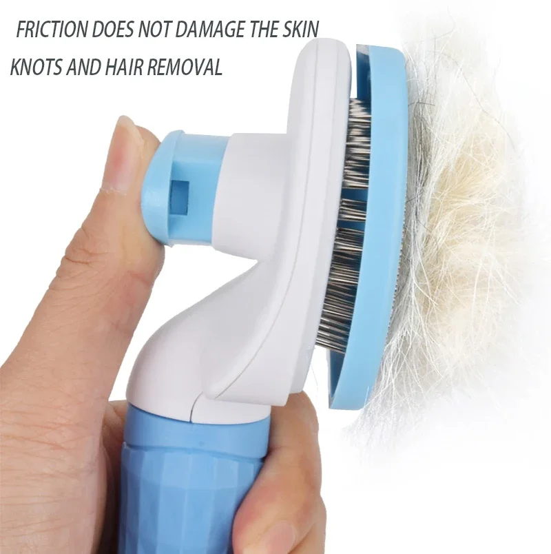 Щетка автоматическая для вычесывания шерсти домашних животных щетка со