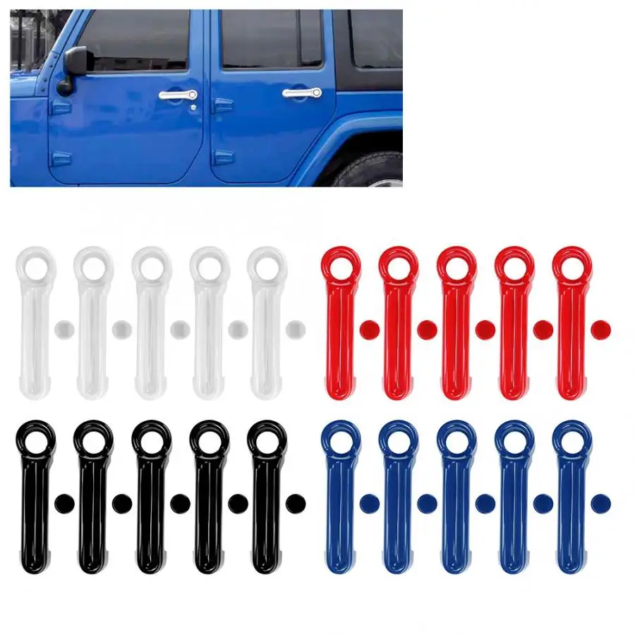 Накладка из АБС-пластика Наружная ручка двери автомобиля 10 шт. подходит для