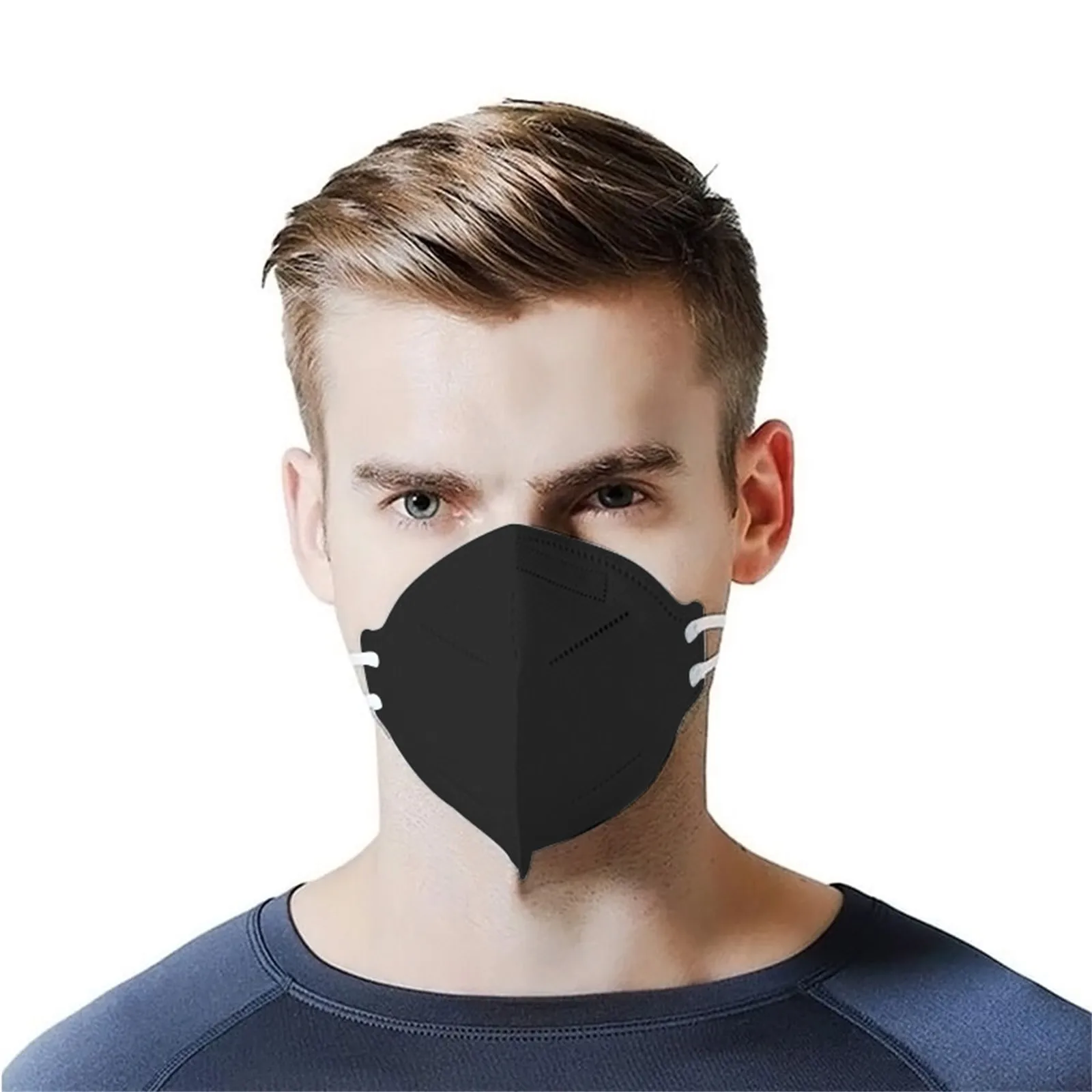 

50pc Fashion Solid Masks For Women Adult 5ply Protect Disposable-masks Adjust Mouth Nose Cover Earloops Masque No Decoration