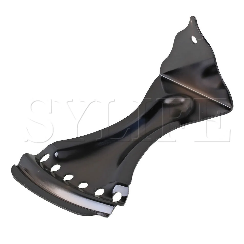 Черный цинк сплава Добро Стиль хвостовой 117 мм Длина для 6 Струны резонатор