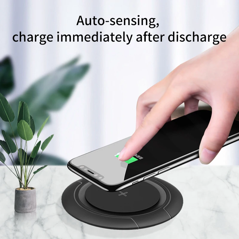 

10W Wireless Charger For IPhone Wireless Charging Pad For Samsung Huawei Fast Wireless Charging Stand