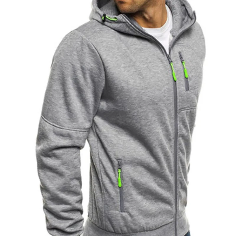 

Men's Long Sleeve Casual Hoodies Male Fashion Sports Sweatshirt 2020 New Spring Autumn Solid ColorComfort Body Fit LL95