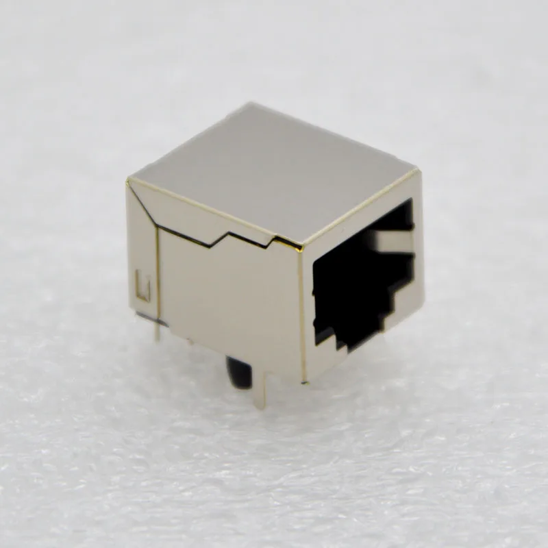 10 шт. сетевой разъем RJ48 10P10C с экранированный разъем 10 ядро медная ракушка гнездо для печатной платы специального назначения