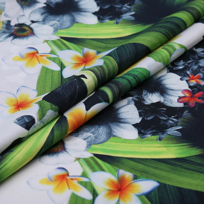 Новинка весна-лето 18 термостойкая 100% Шелковая крепдежная ткань для женского