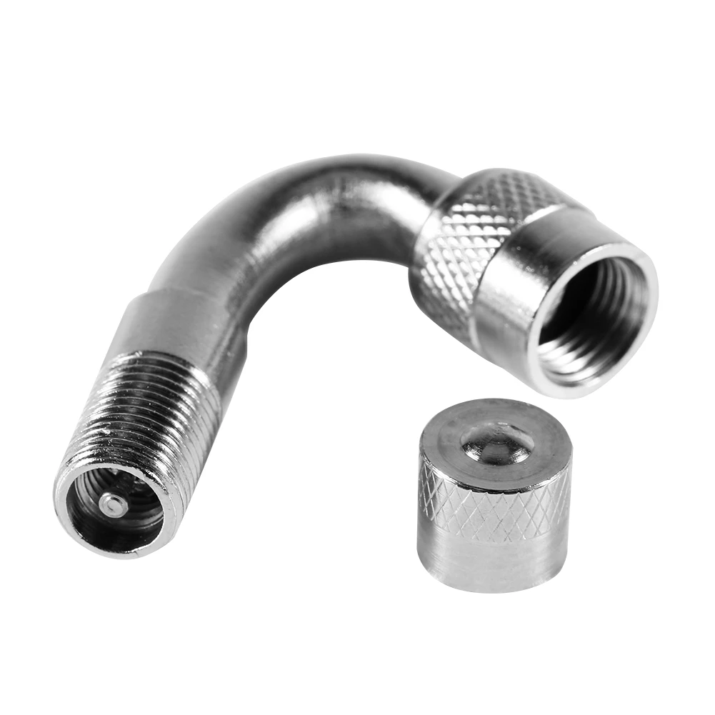 

45 Degree Motorcycle Car Tire Stem Extender Tyre Valve Extension Adaptor