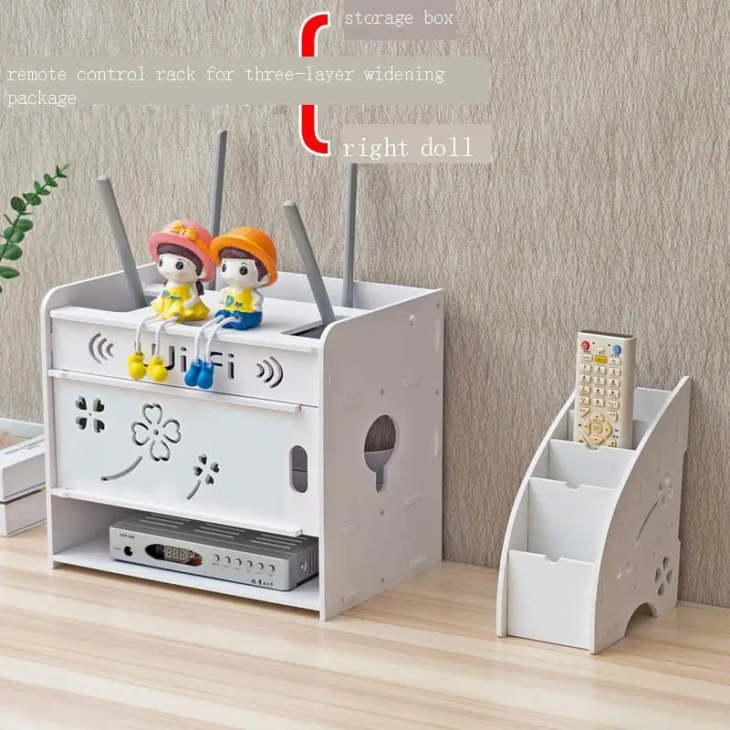 Organizador де Gaveta Oyuncak Kutusu дистанционного Управление держатель Wi-Fi Органайзер коробка