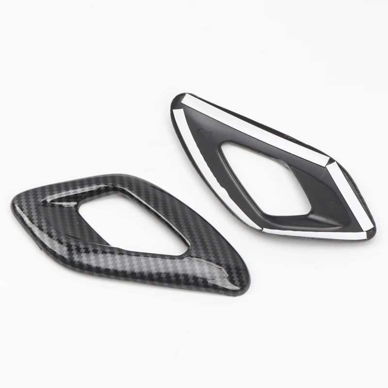 

Car Styling 2PCS ABS Carbon Fiber Interior Door Handle Cover Trim for Dodge Challenger 2015 2016 2017 2018 2019
