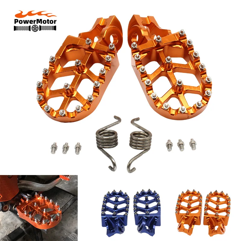 

2016-2021 Foot Rests Footrest footpegs Pegs Pedals For KTM SX125 SX250 SX-F 250-450 XC-F XC XC-W EXC EXC-F TC FC RX FX 125-501