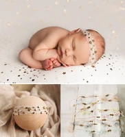 baby newborn headband newborn photography props headwear star bebe flower infant hair accessories